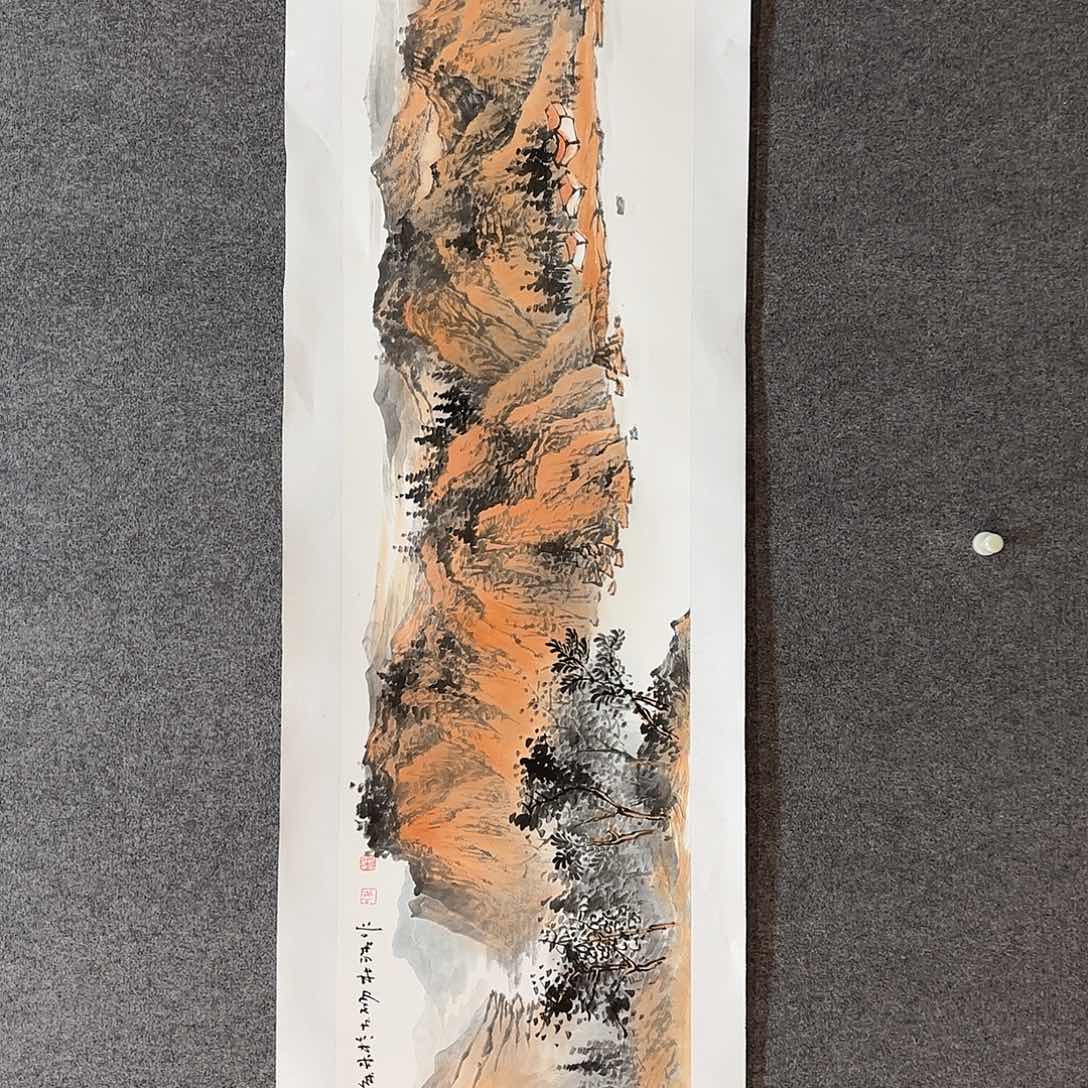 国画杜浩老师手绘作品