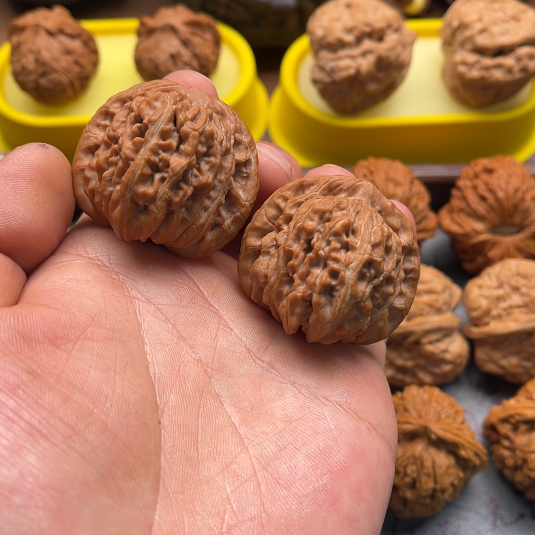 桃核吊坠40四座楼