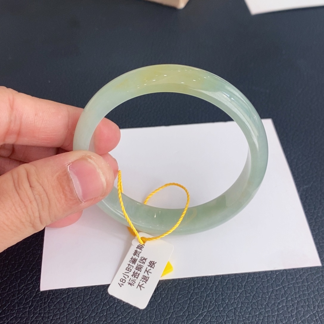 未镶嵌手镯翡翠54+