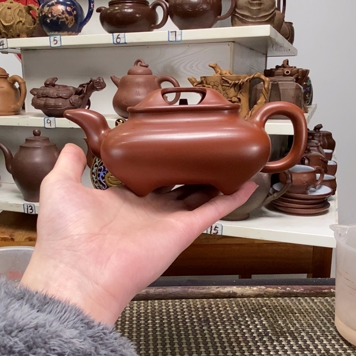 紫砂茶壶全手工制作