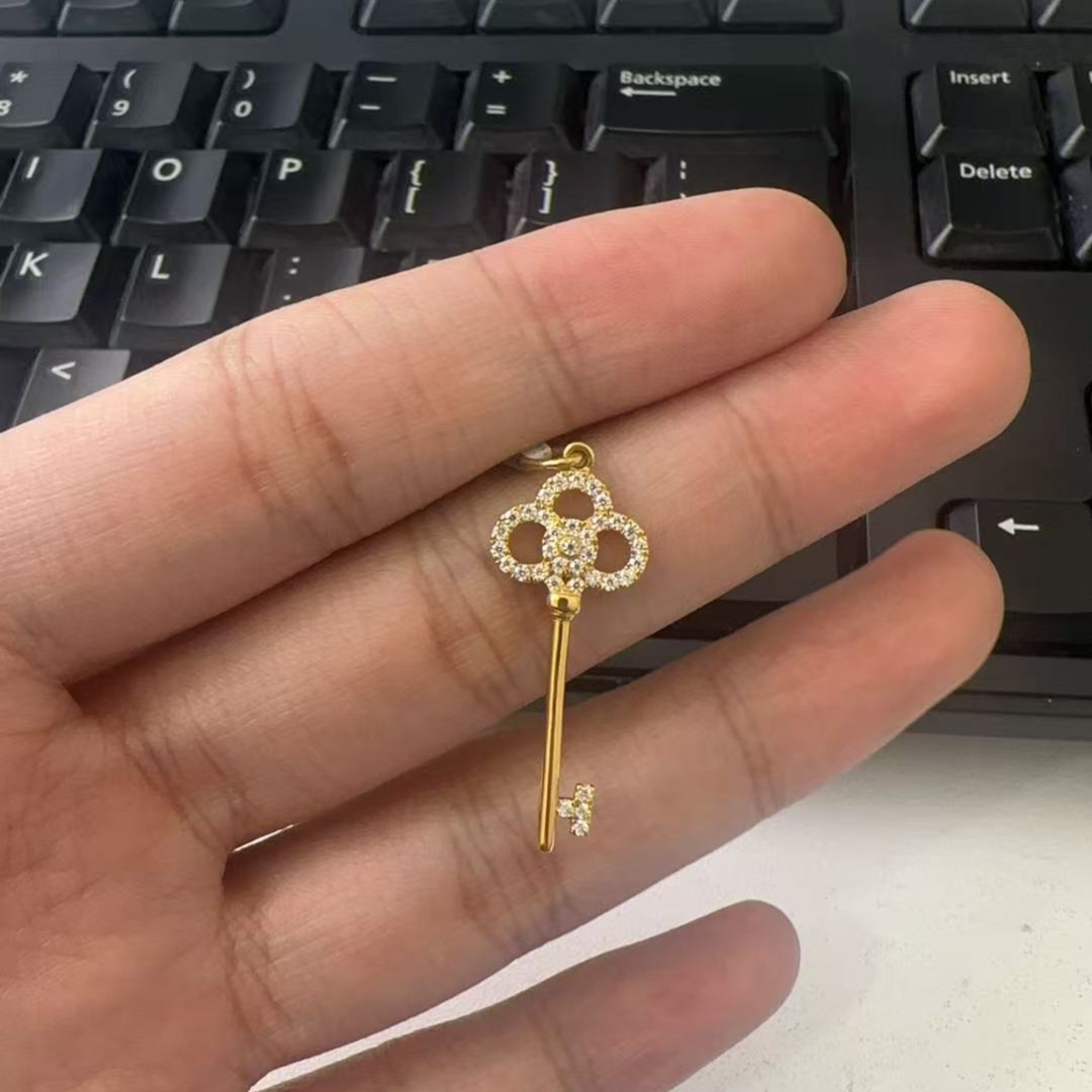 足金999 吊坠 钥匙扣