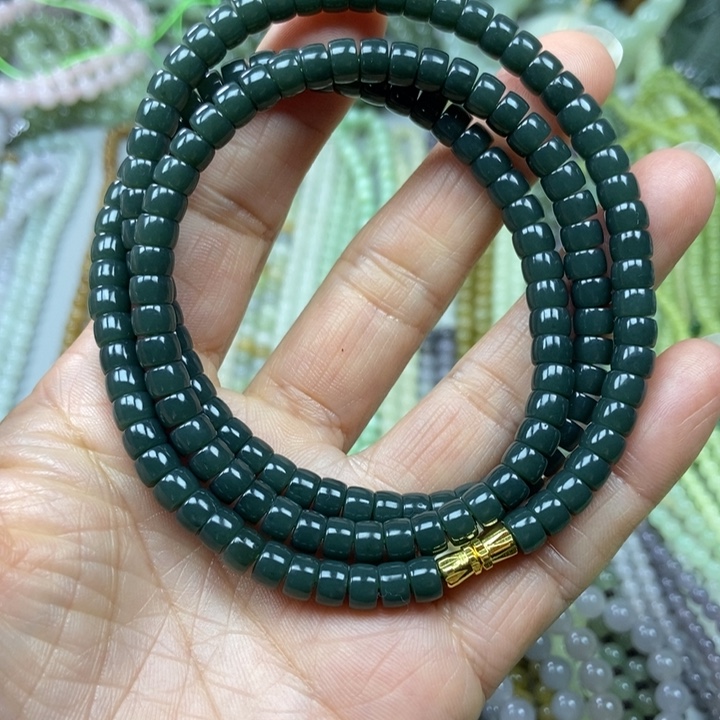 和田玉未镶嵌颈饰6