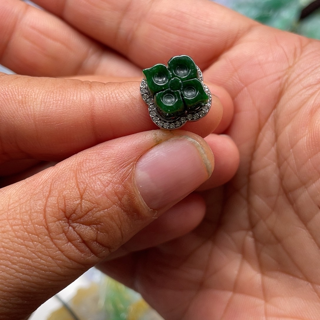 颈饰未镶嵌翡翠翡玉缘翡翠