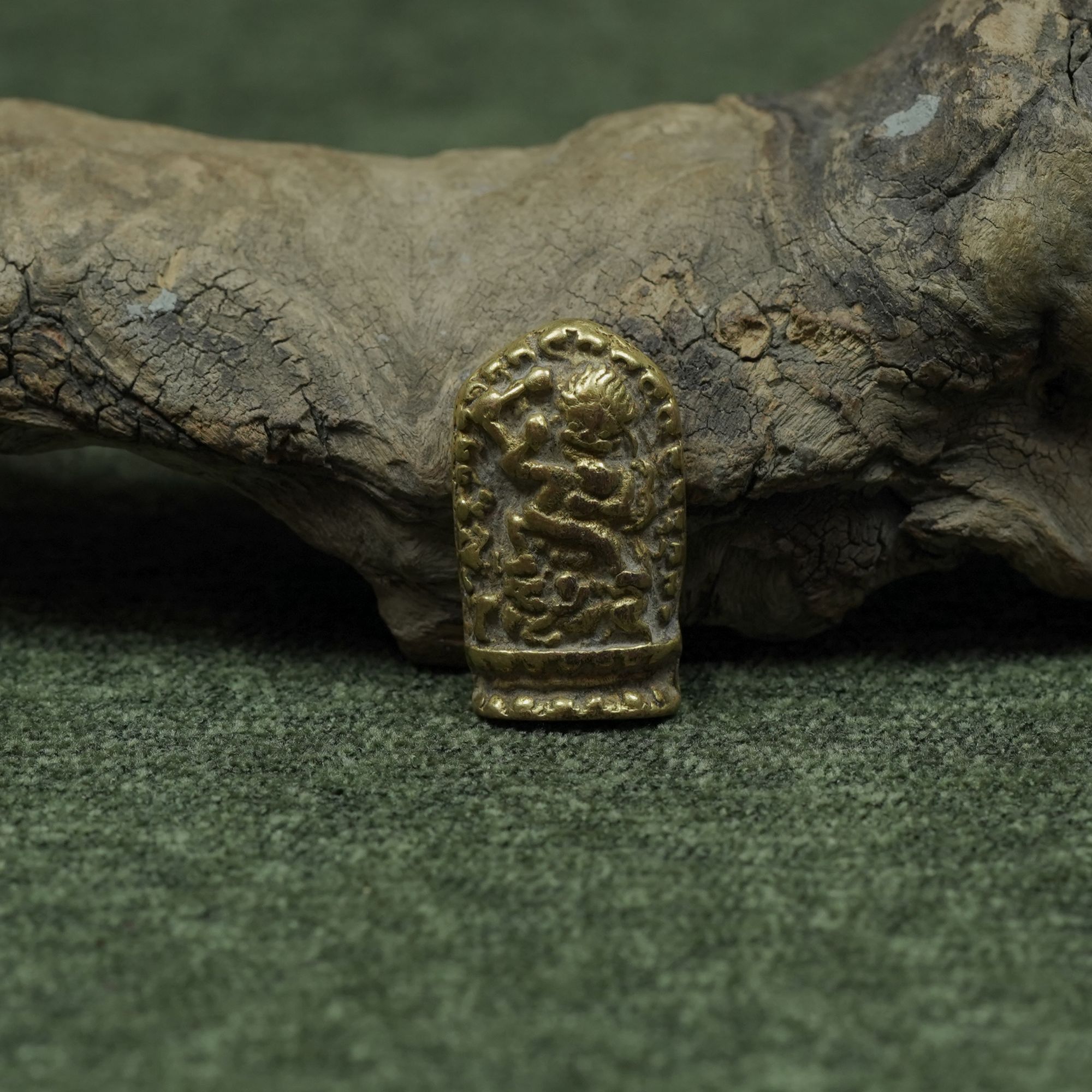 十九世纪大黑天佛牌【文物宝库】AYC2512271019