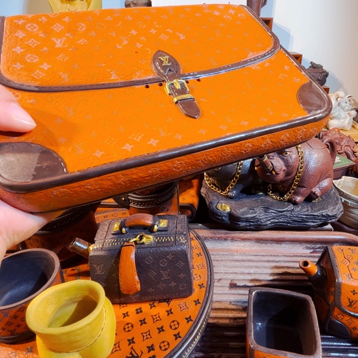 c***o拼配泥茶壶纯手工制作过程就是