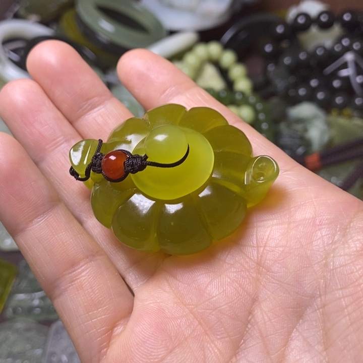 岫玉岫玉手把未镶嵌