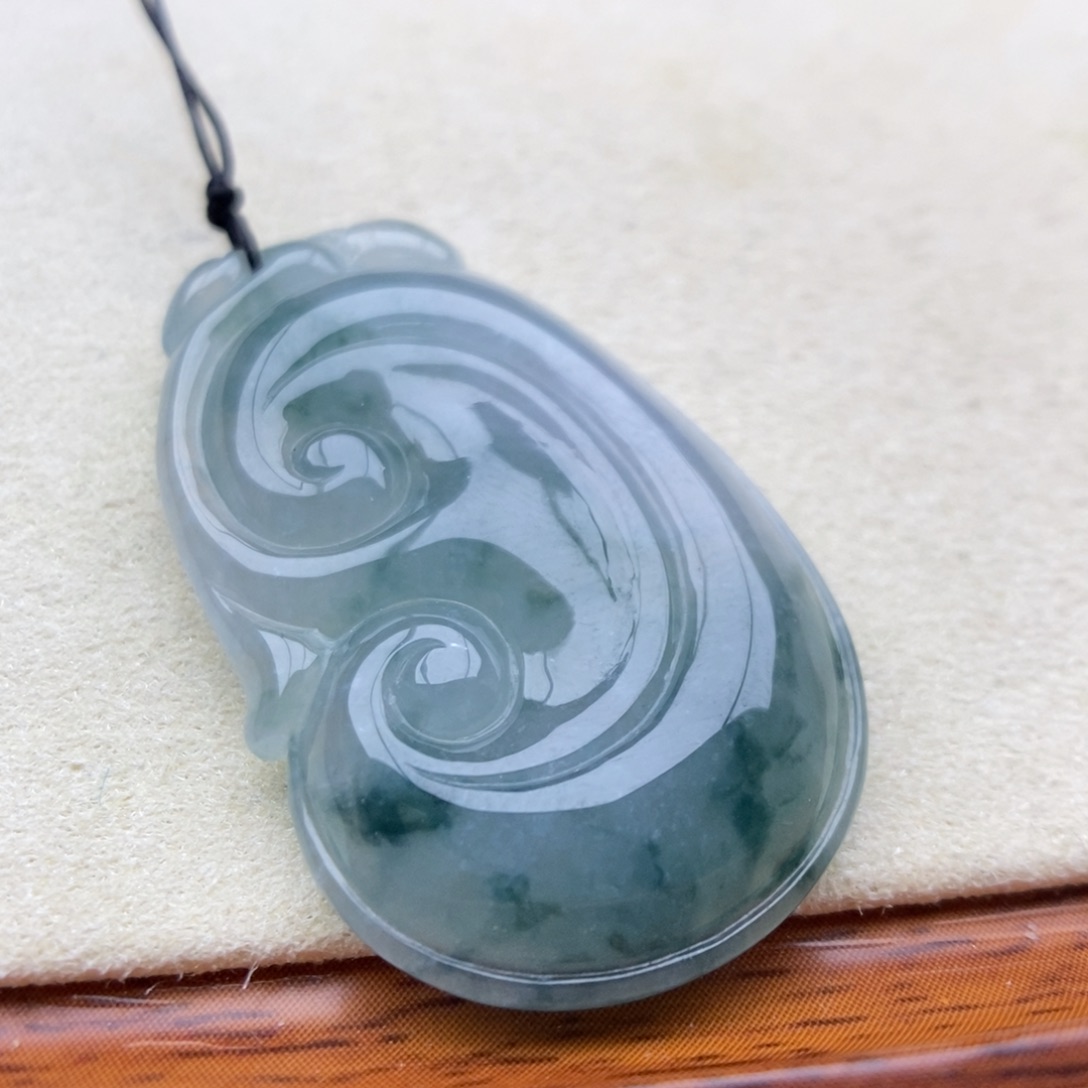 翡翠未镶嵌颈饰吊坠14