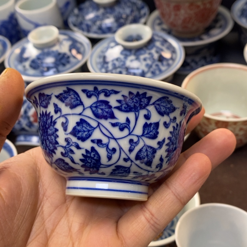 【闪购商品】景德镇青花主人杯