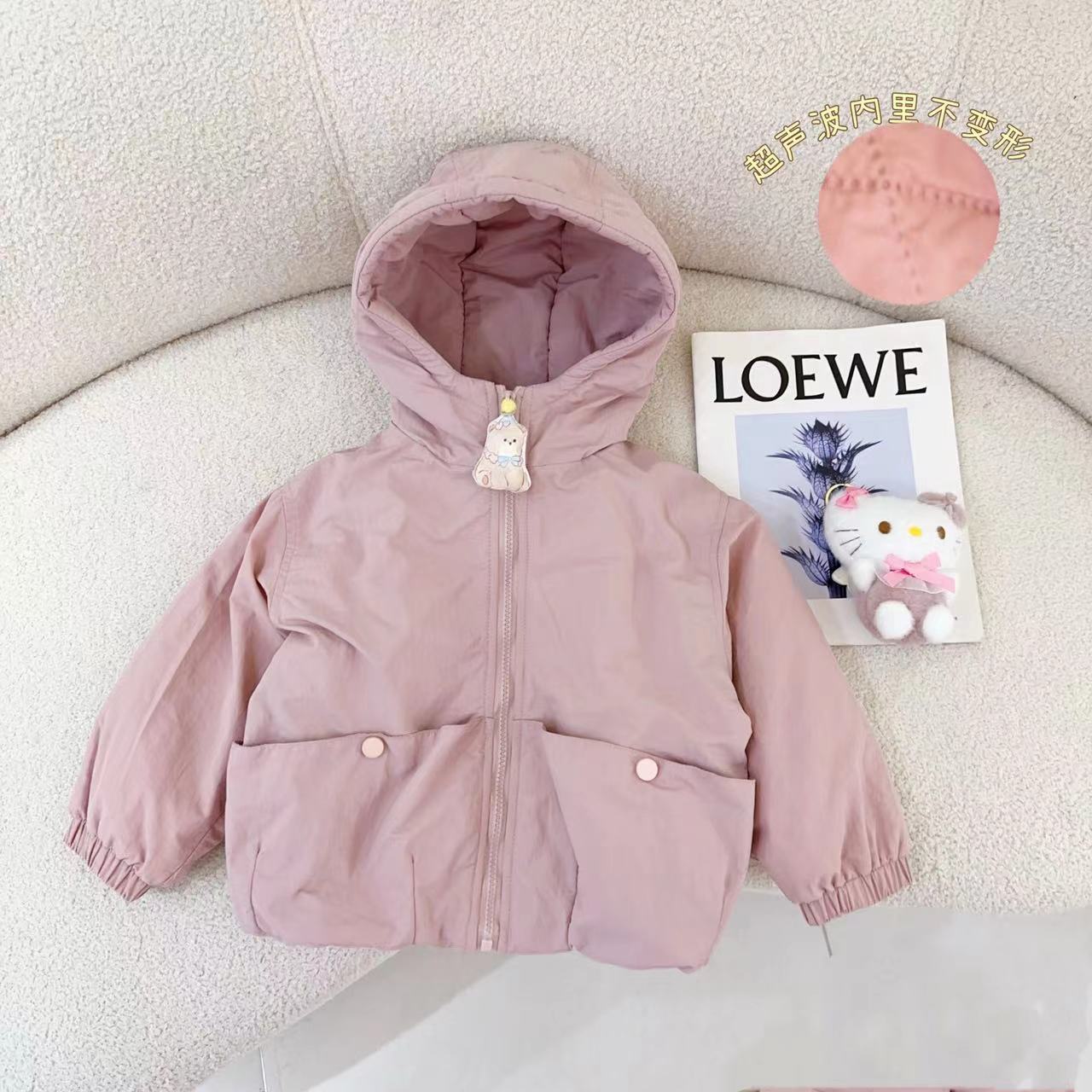 汤圆Glue pudding童装【轻盈棉感】韩系立体口袋棉服外套 YA-3237