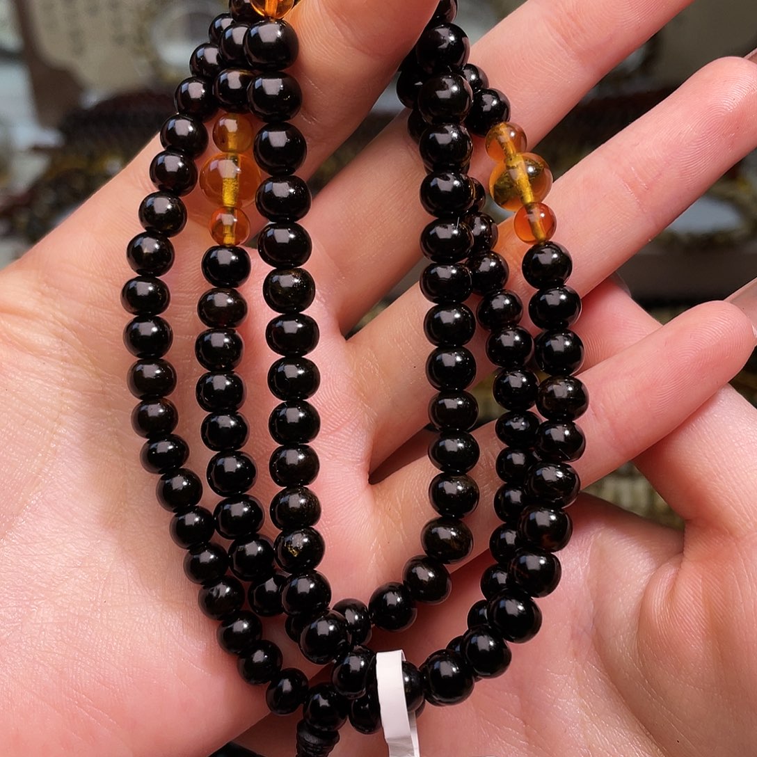 琥珀未镶嵌裸石抚顺琥珀6➕108翳珀