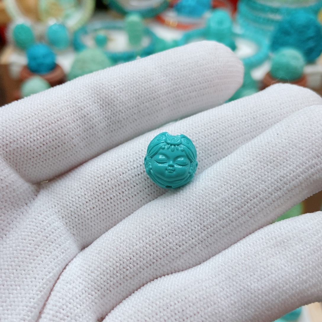 绿松石未镶嵌扎基拉姆