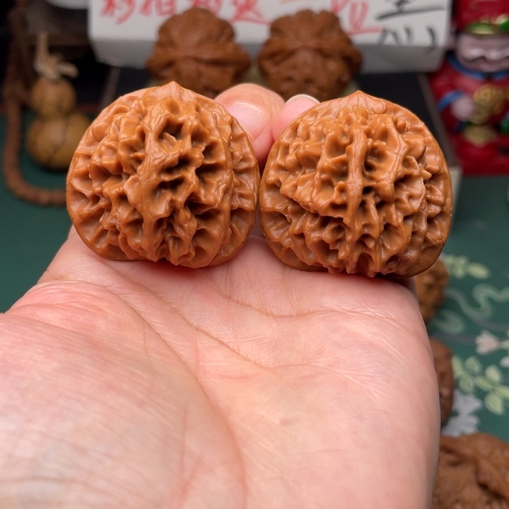 【闪购商品】把件文玩核桃老*部37秦闷肚子39