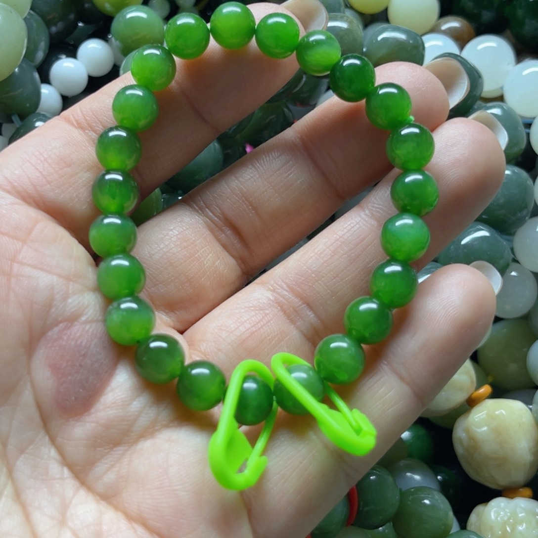 和田玉手链未镶嵌