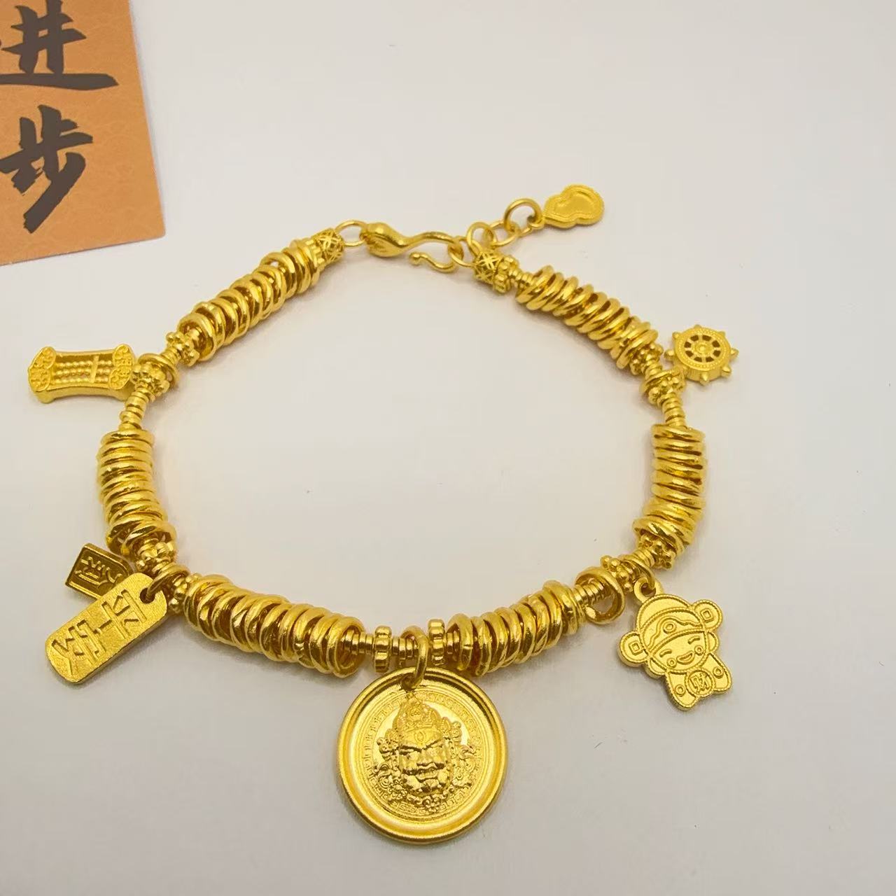 足金999黄金投资金 29.77克 手围 15