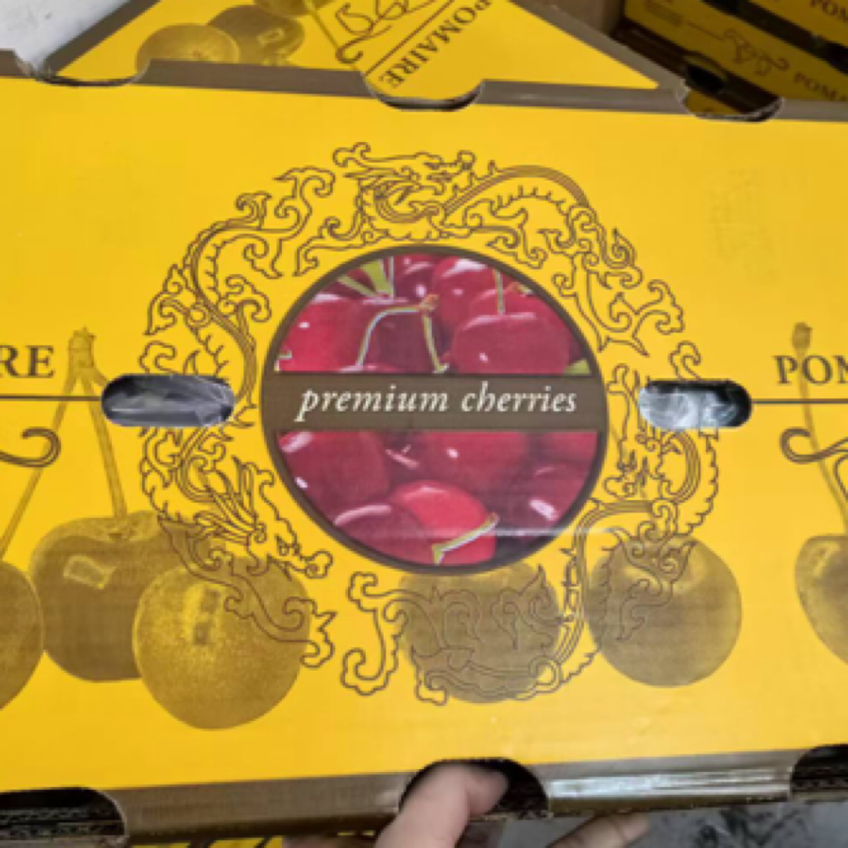 单J车厘子瑞吉纳原箱净重10斤智利海运车厘子