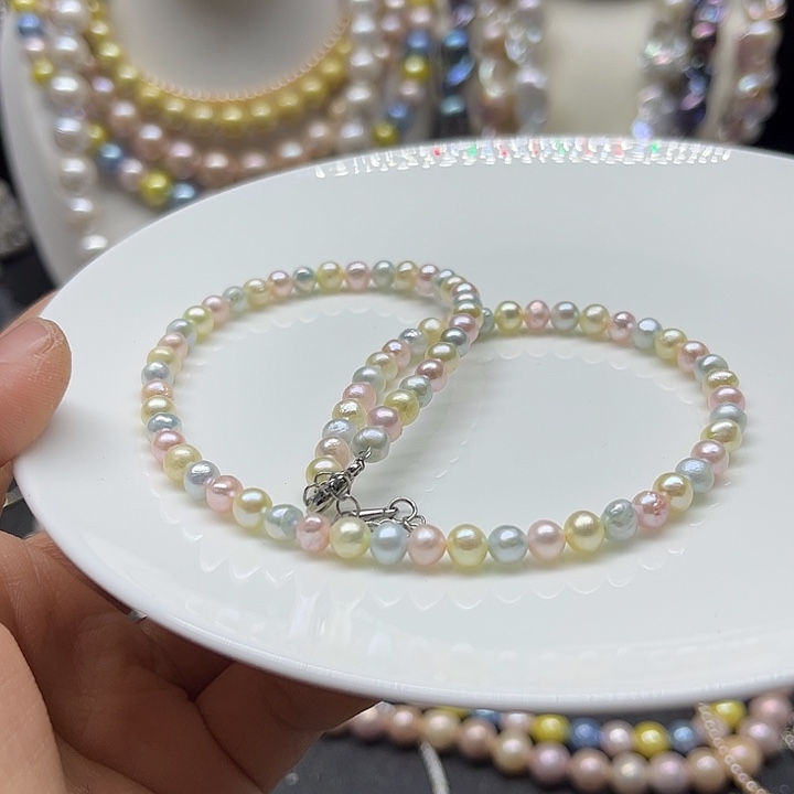 未镶嵌淡水珍珠颈饰