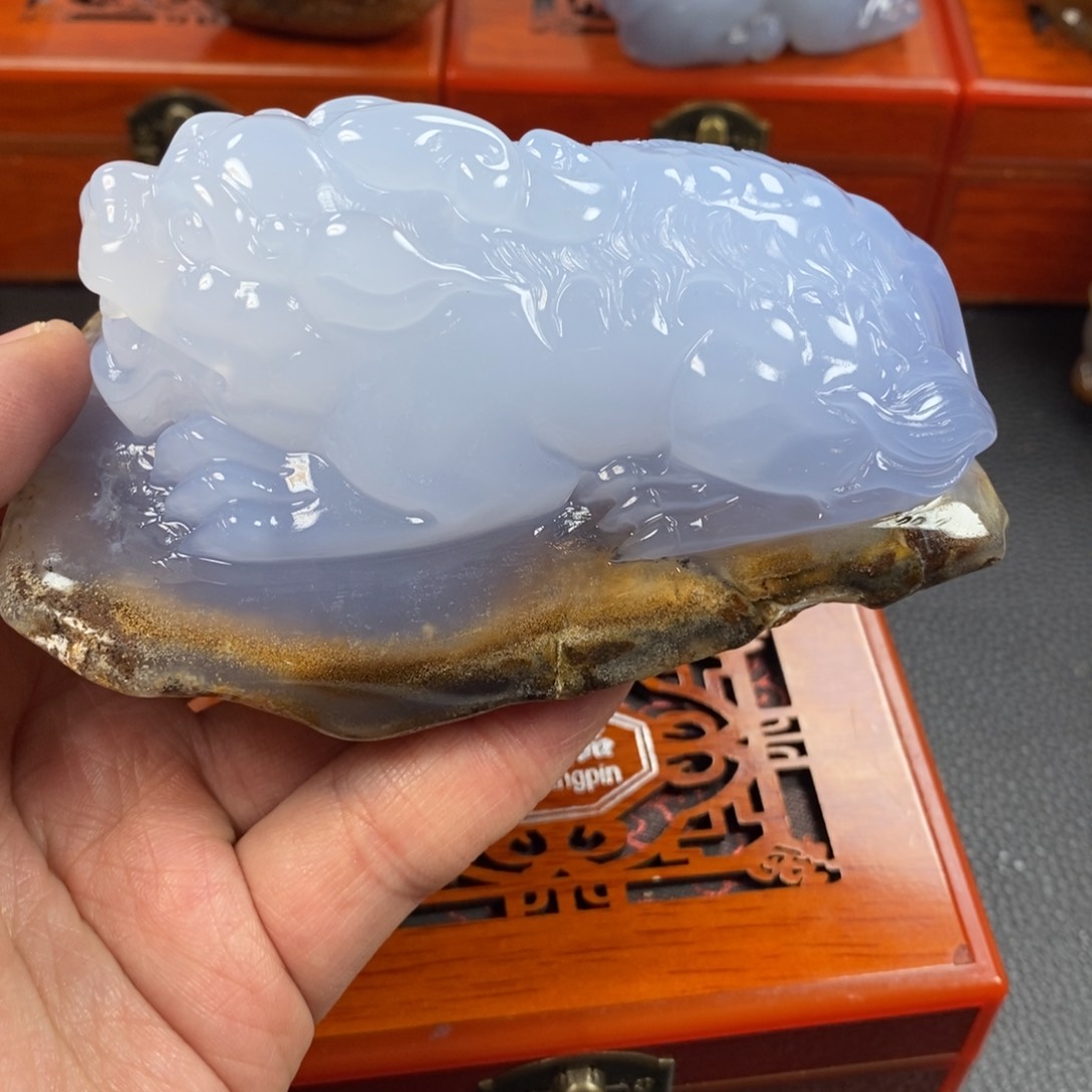 玛瑙/玉髓手把未镶嵌用****7