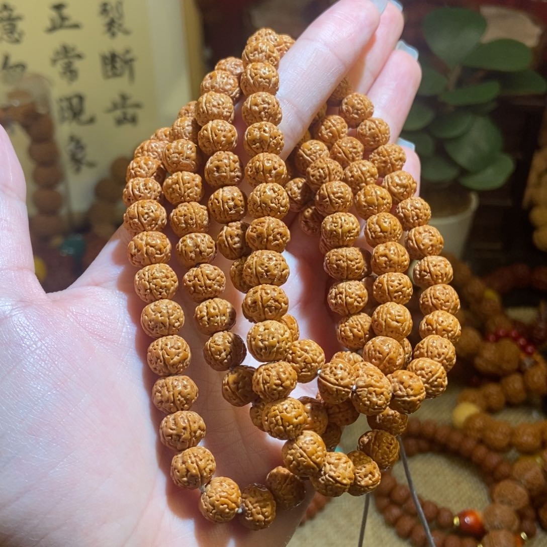 金刚菩提手串95原子龙鳞纹108