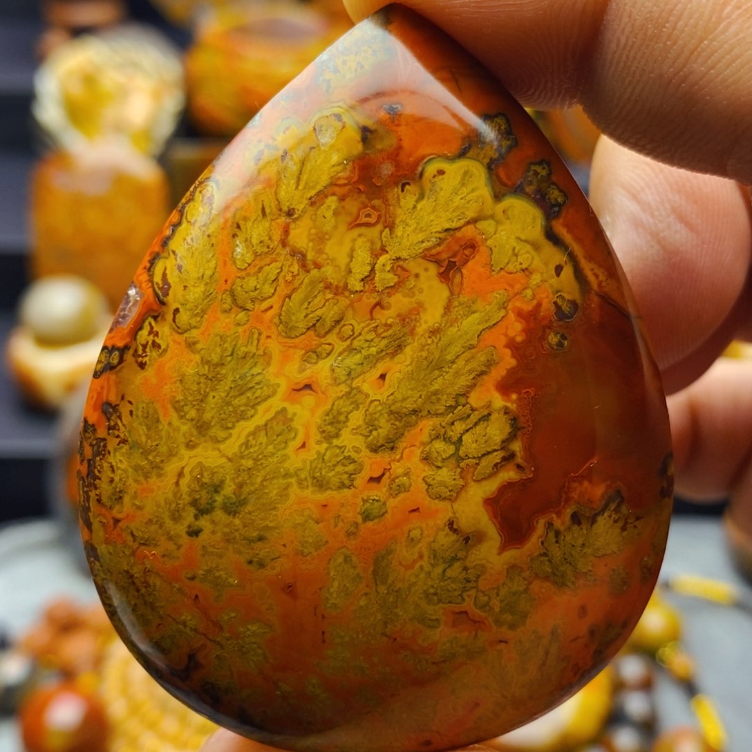 玛瑙/玉髓手把未镶嵌