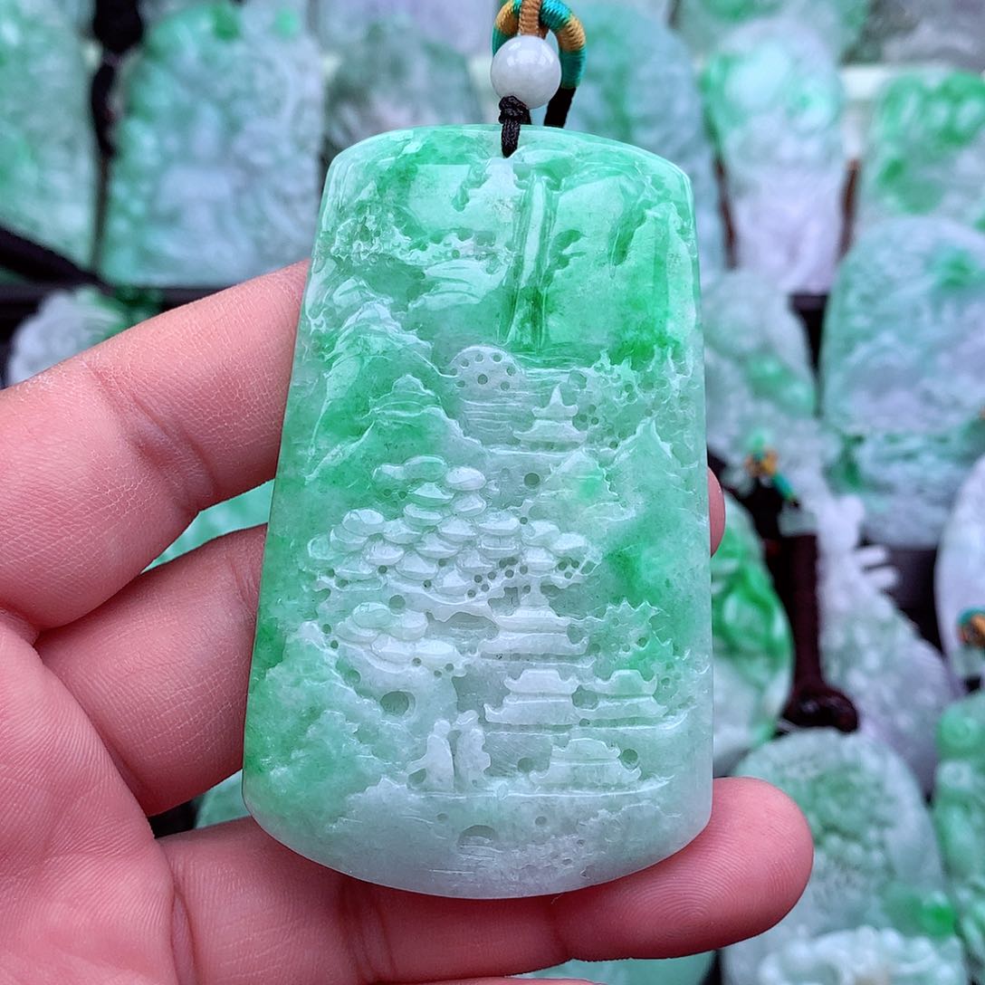 翡翠吊坠(不含链)未镶嵌