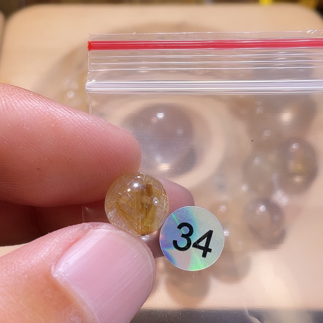 M***心手链未镶嵌水晶发晶