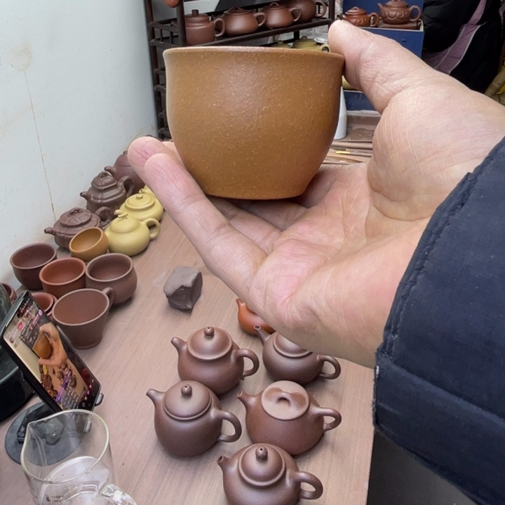 程***劉茶壶紫砂主人杯容量约120