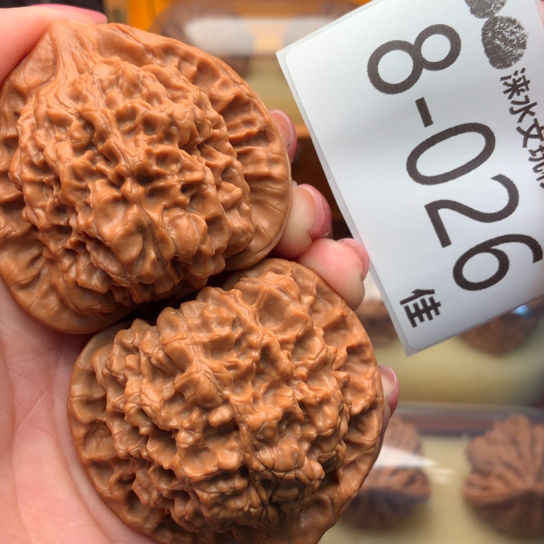 文玩核桃把件51官帽 