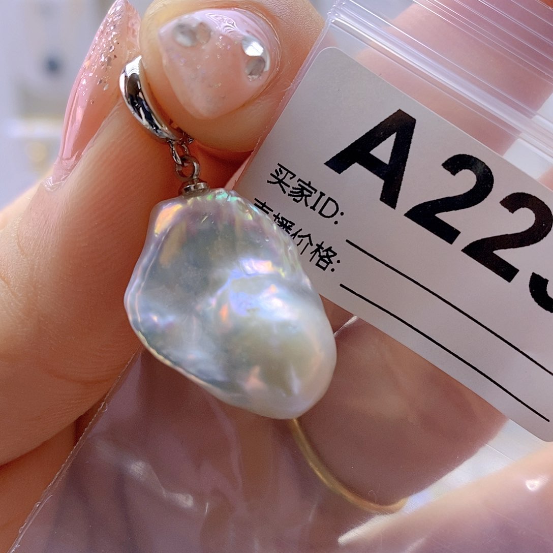 淡水珍珠颈饰银S925镶嵌