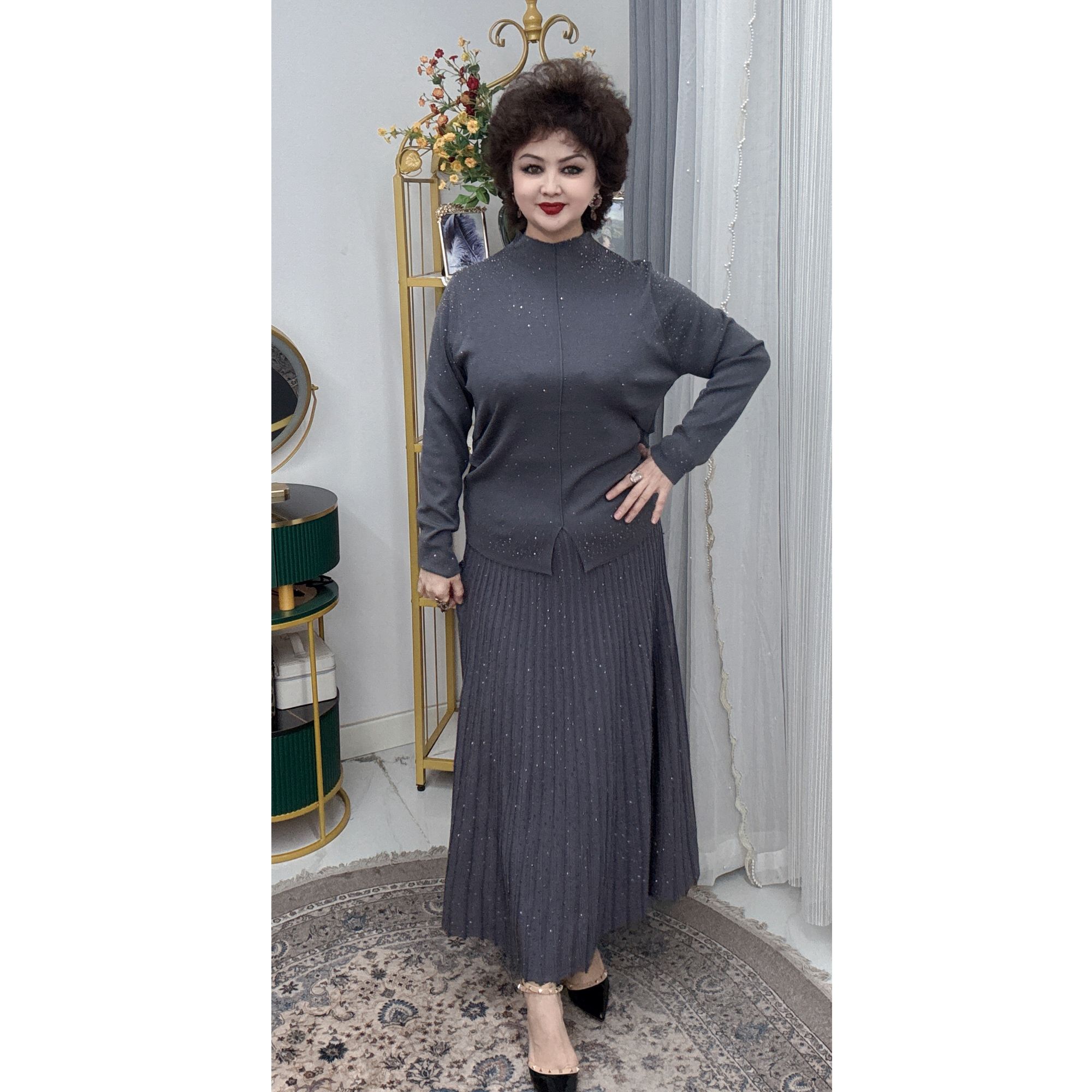 2025年新款冬季时尚女半身裙(下衣)