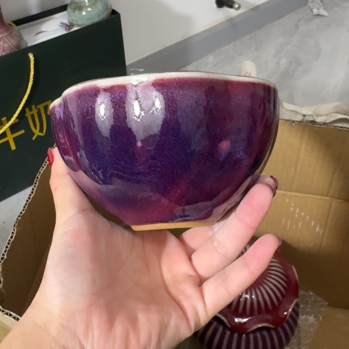 陶摆件郑家钧窑摆件