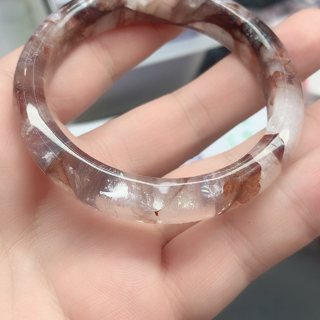 水晶手镯未镶嵌183（5859）瑕疵