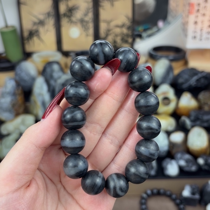 明***泽和田玉未镶嵌手链
