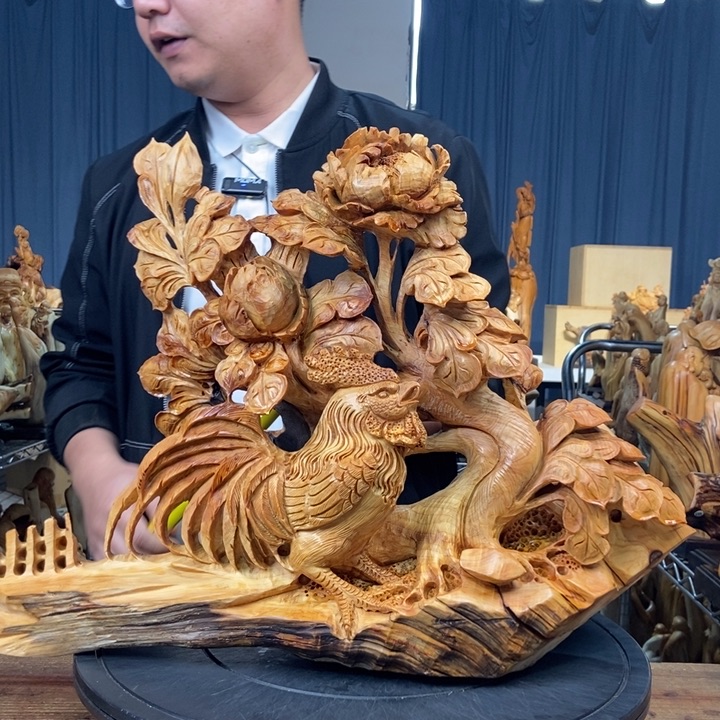 柏木（崖柏）随型摆件