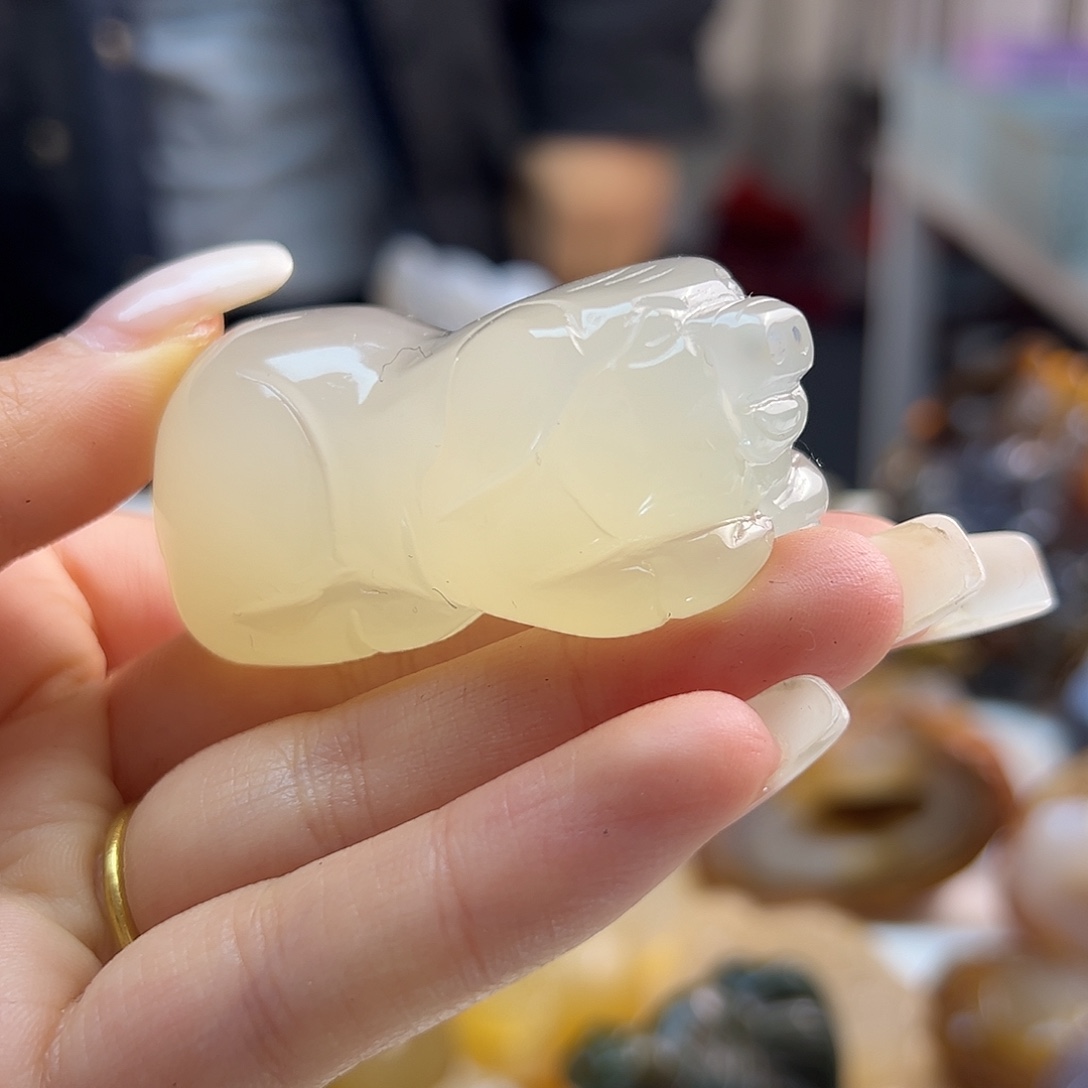 玛瑙/玉髓未镶嵌吊坠(不含链)