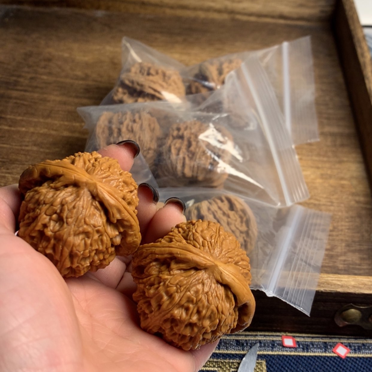 【闪购商品】文玩核桃吊坠骏****务打包