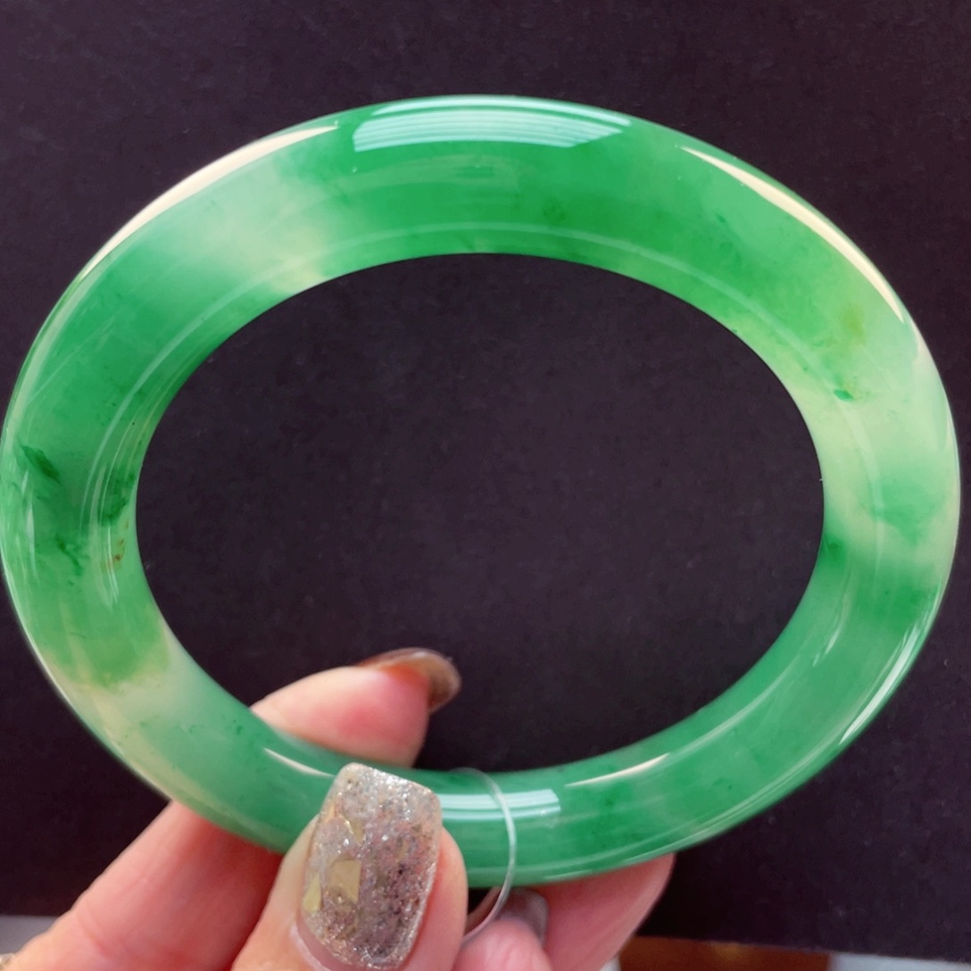 石英质玉未镶嵌手镯57-58