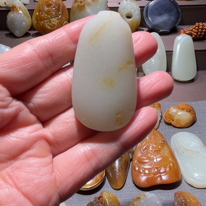 和田玉（白玉）未镶嵌颈饰