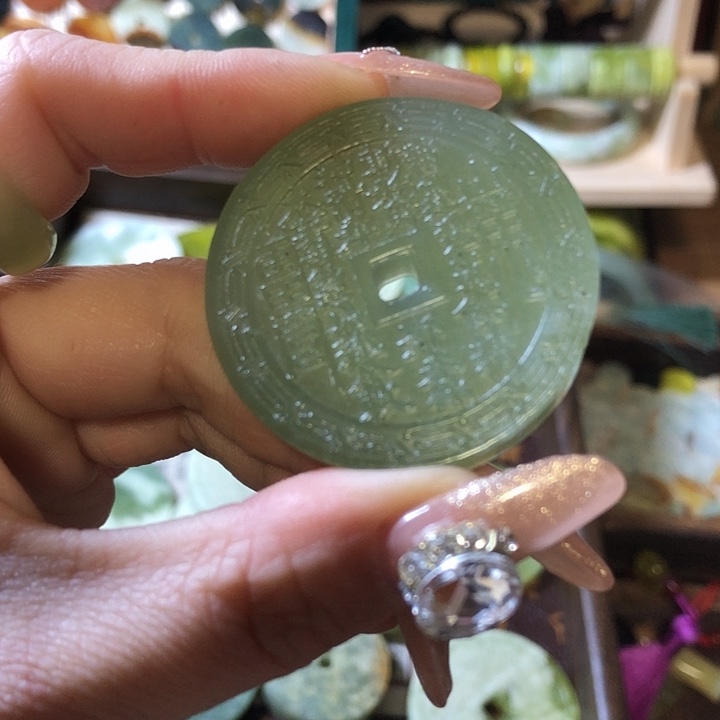 岫玉岫玉挂件未镶嵌
