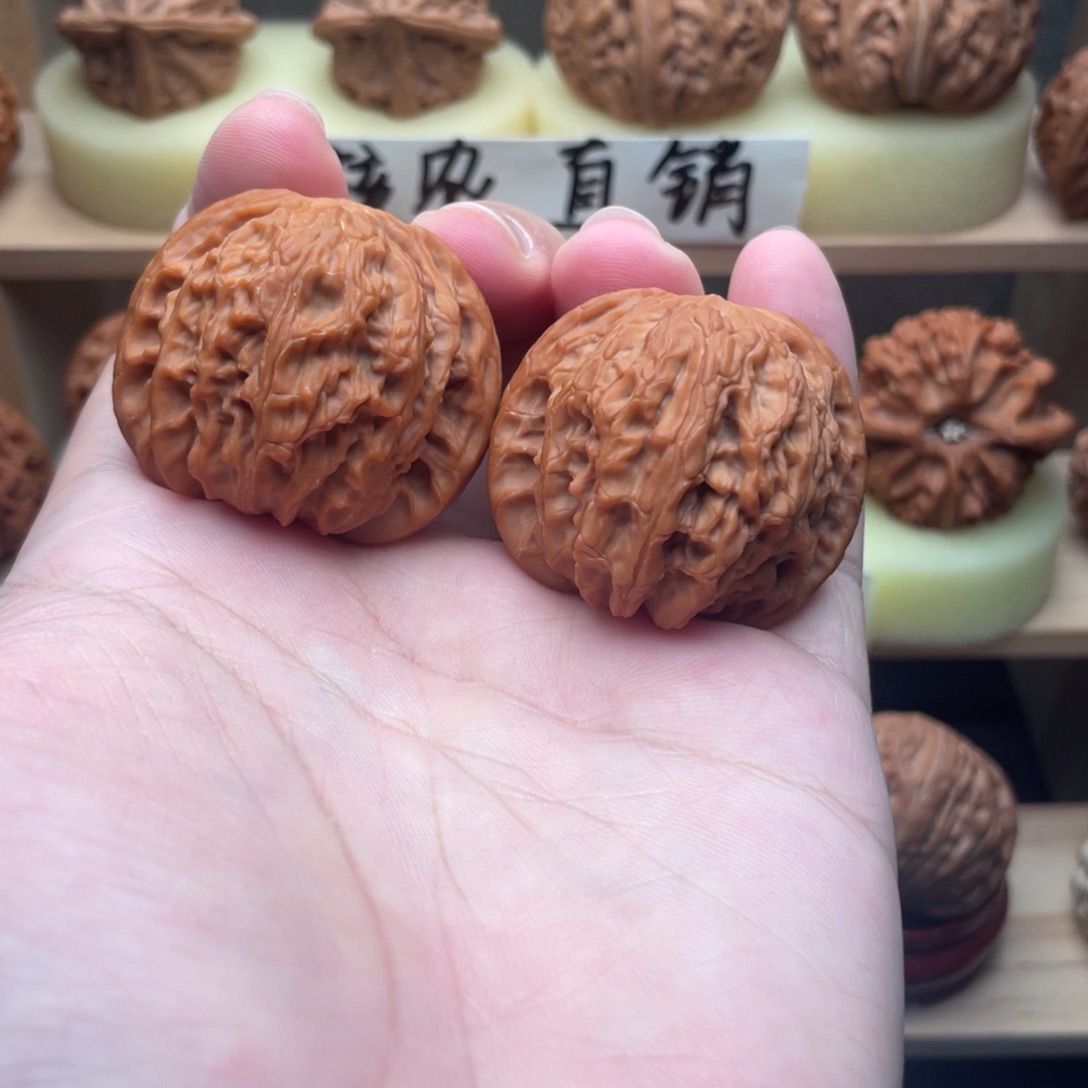 文玩核桃吊坠福利正磨41➕交友价