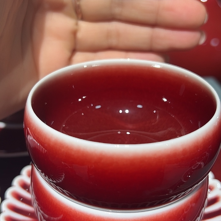 瓷片景德镇品艺轩郎红