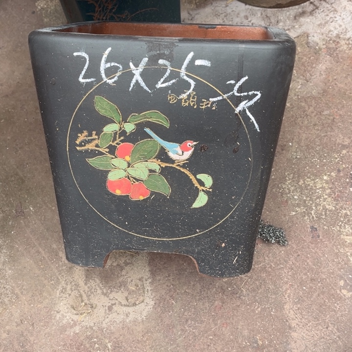 紫砂花盆紫砂花盆