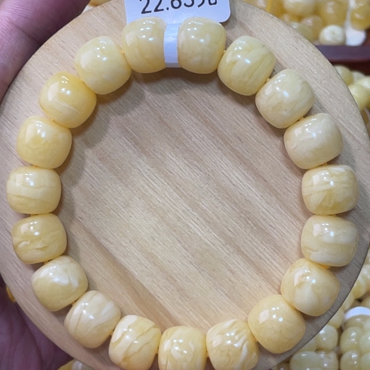 蜜蜡手链未镶嵌蜜蜡