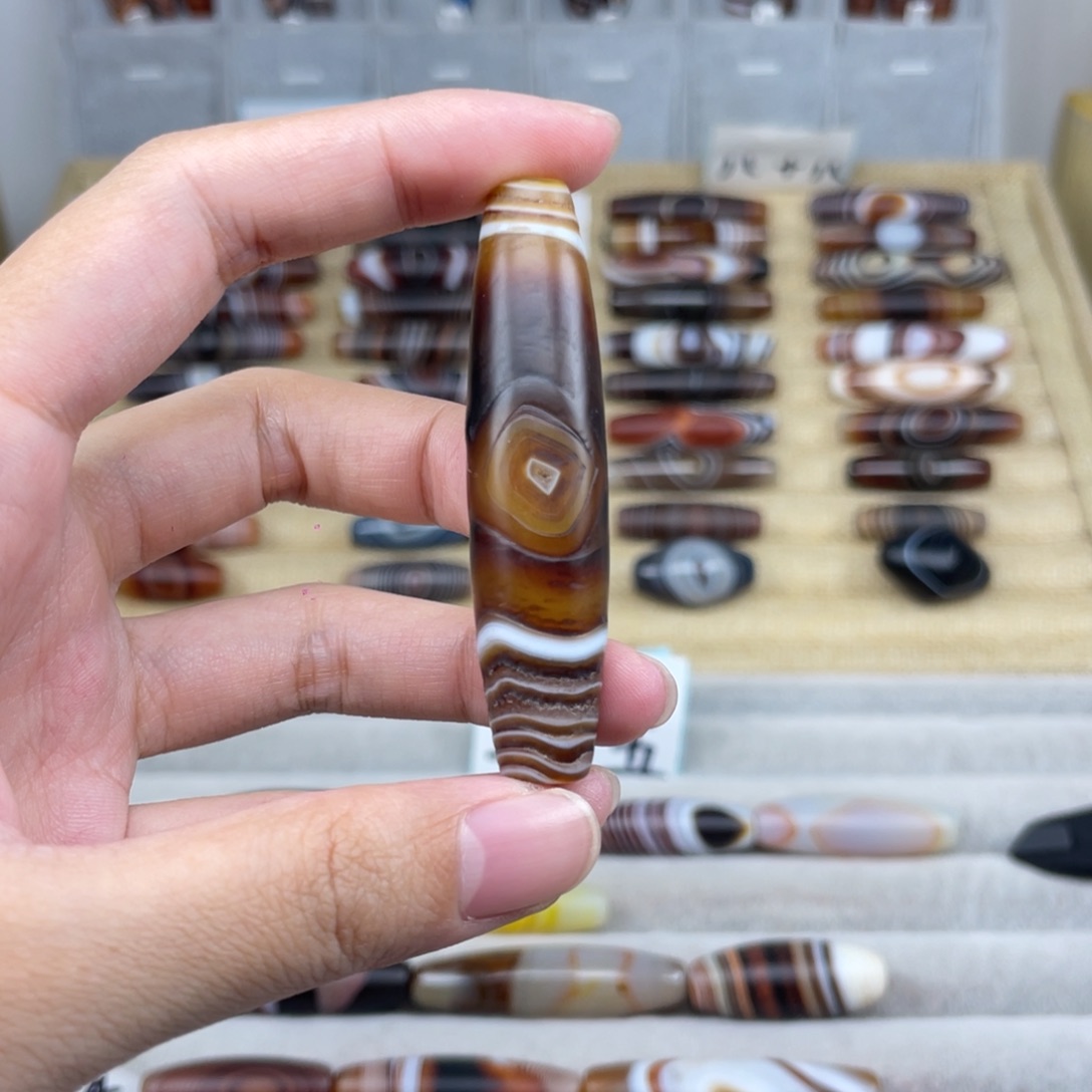 B***哥玛瑙/玉髓合金颈饰