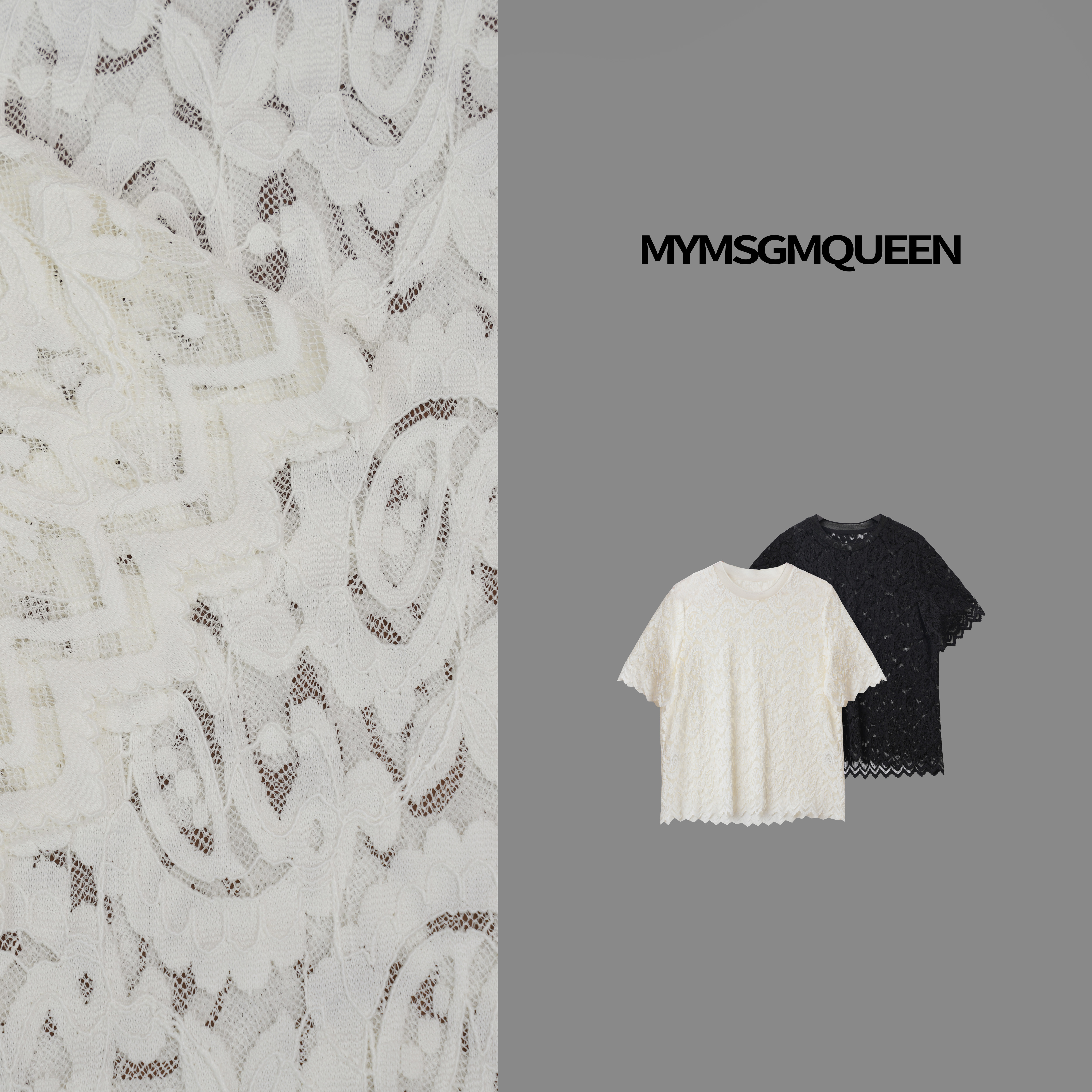 “柔蔓蕾丝”夏季轻奢蕾丝上衣