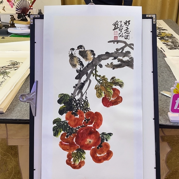 国画张圣敏先生纯