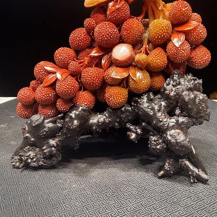 用***5寿山石山水画作品