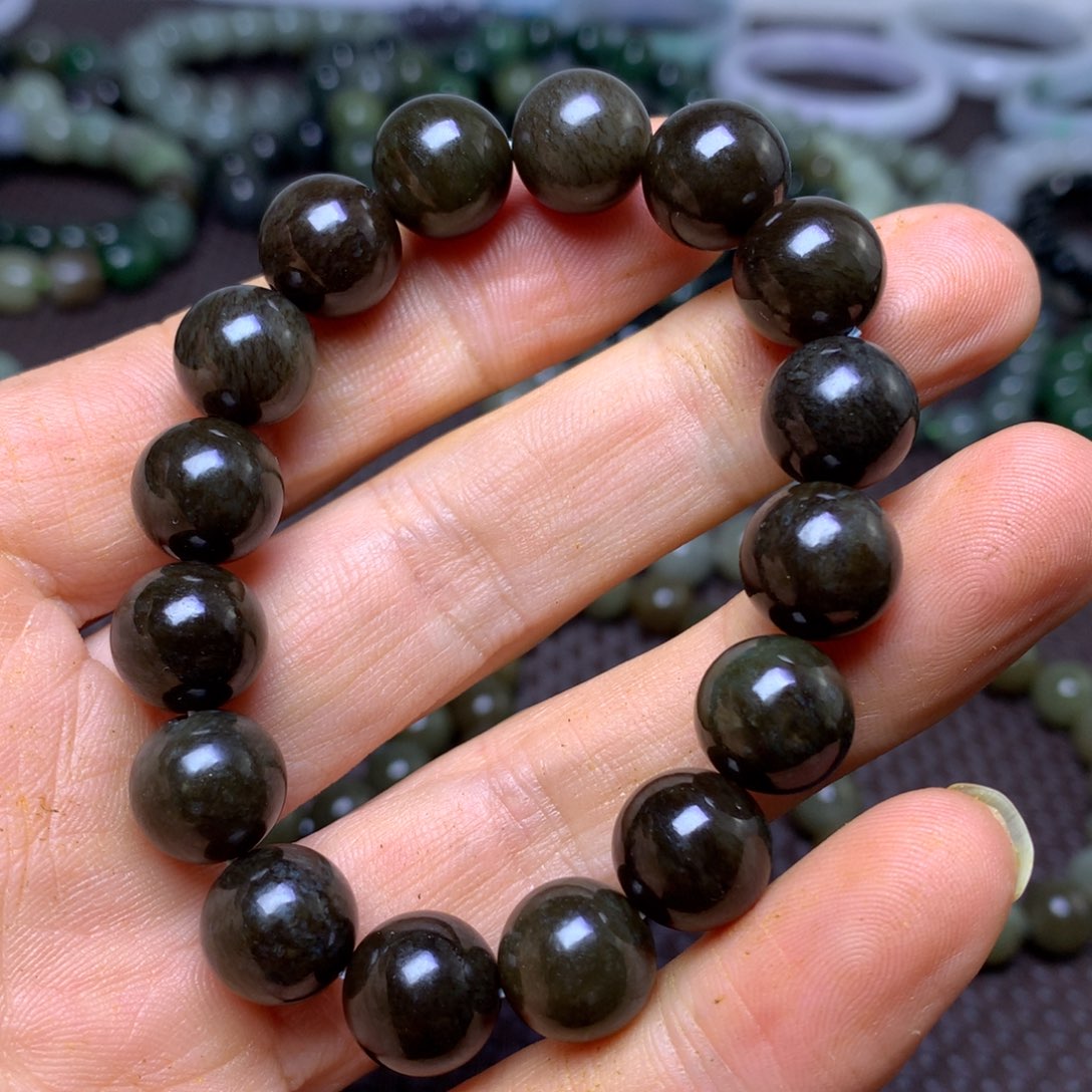 未镶嵌手串和田玉