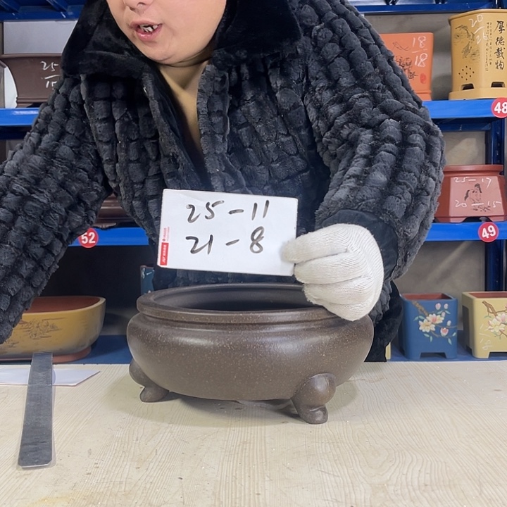 紫砂花盆紫砂等传统