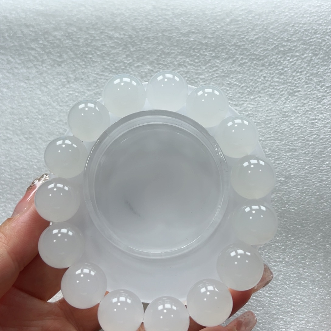 石英质玉手链未镶嵌+昕昕15.3