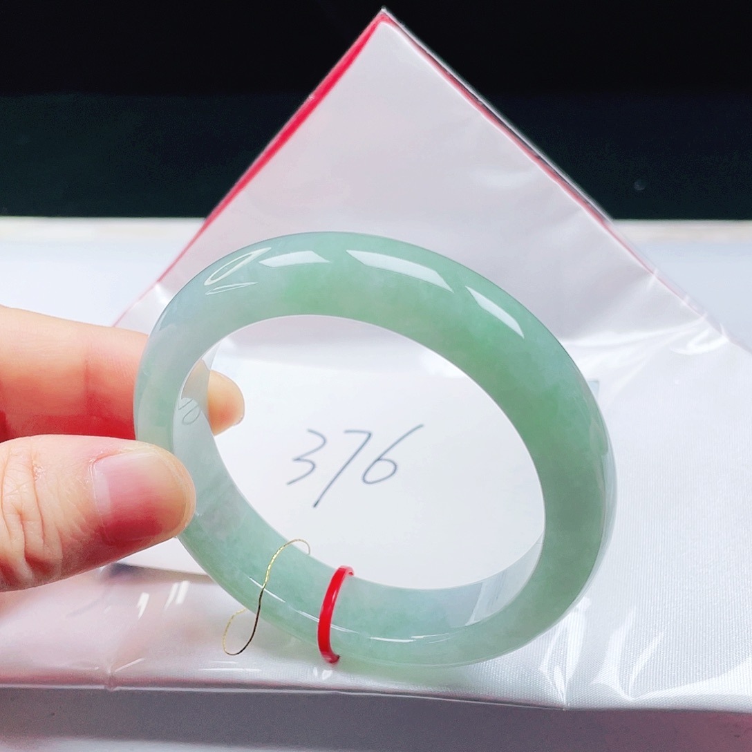 翡翠未镶嵌手镯56➕圈口